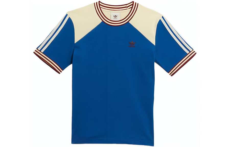 Adidas Originals Wales Bonner T Shirt Men's Marine Blue