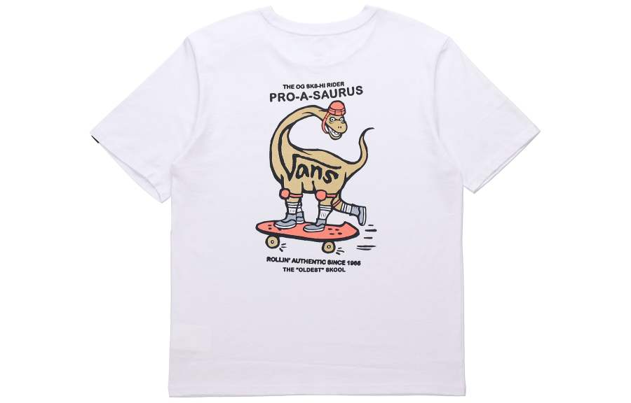 Vans Set-in Sleeve T-Shirt Unisex White