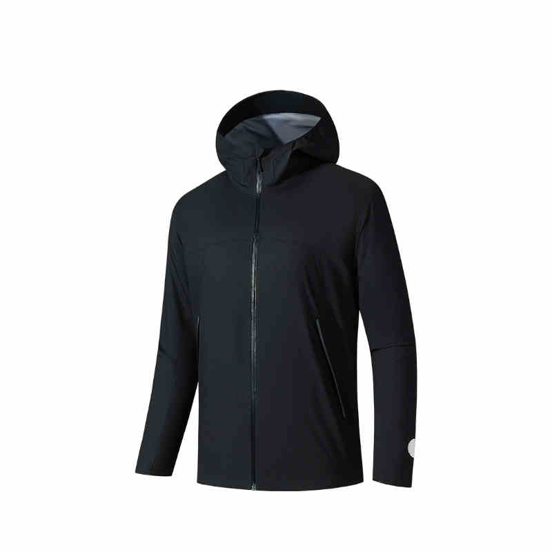 ANTA Anta Windproof Windbreaker Jacket Men's Basic Black