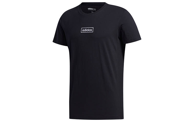 Adidas Neo Straight Fit T Shirt Men's Black