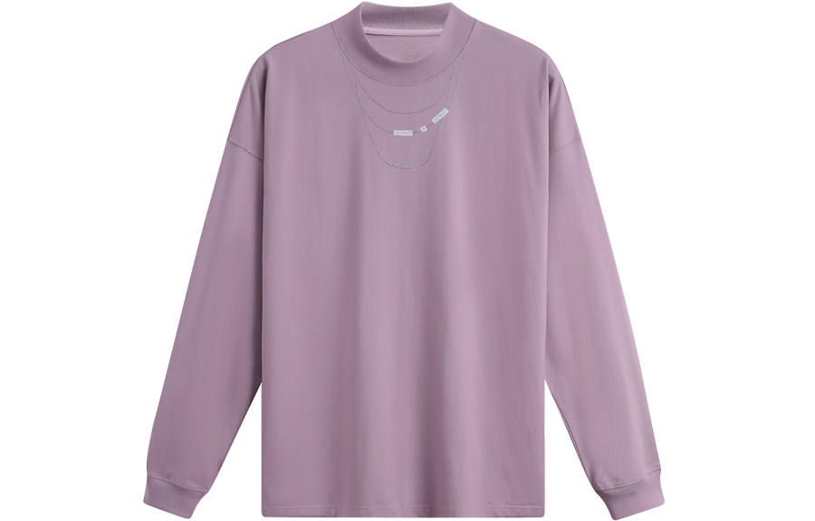 HOTSUIT T Shirts Unisex Stand Collar Moderate Straight Fit