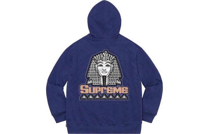 Supreme Supreme Pharaoh Studded Hooded Sweatshirt