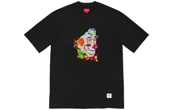 Supreme Supreme Clown sequin-embellished short-sleeve T-shirt