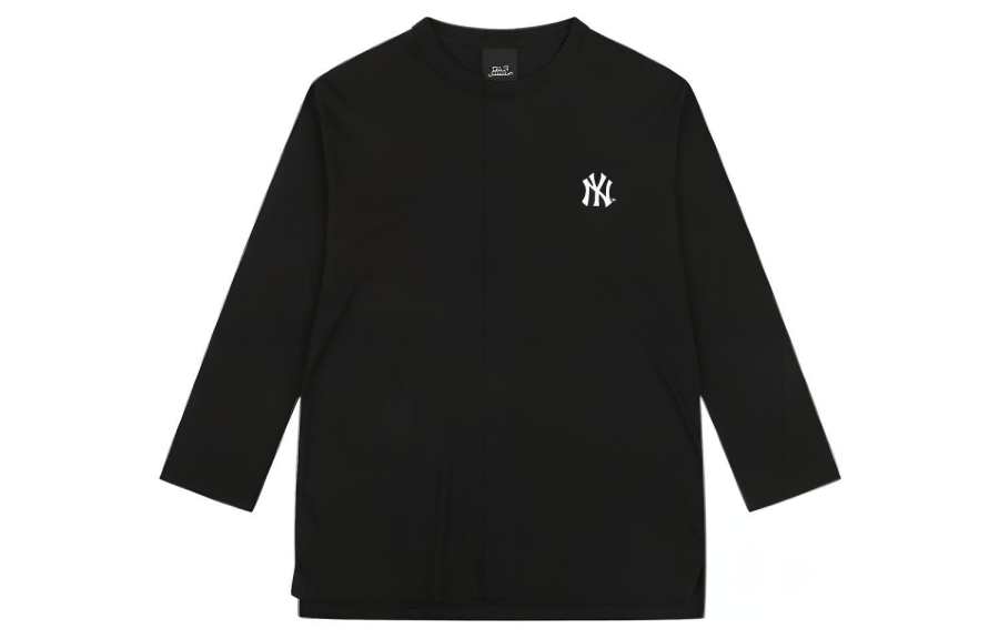 MLB MLB T Shirts Unisex Black Crew Neck Moderate Straight Fit