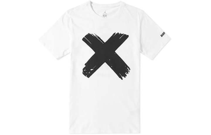 Jordan Jordan T Shirts Men's Crew Neck Moderate Straight Fit