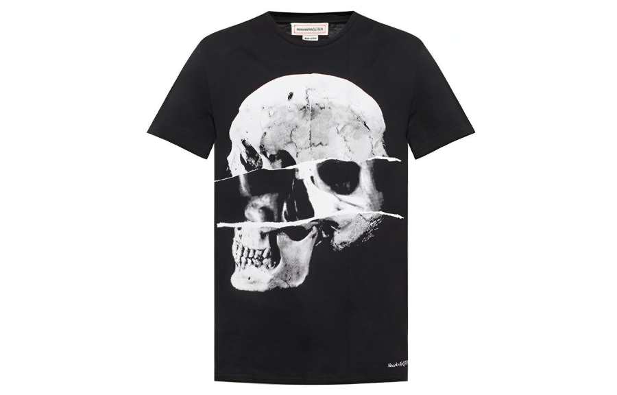 Alexander McQueen T Shirt Men's Black
