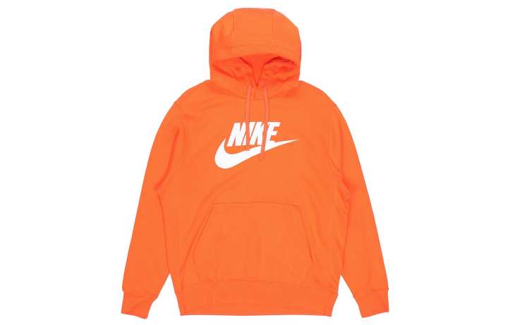Nike Nike Sweatshirts Men's Electric Orange Hooded Moderate Regular
