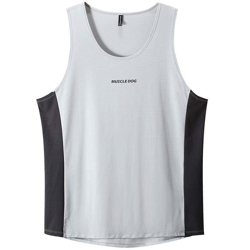 Muscle Dog Tank Tops Men's Crew Neck Moderate Straight Fit