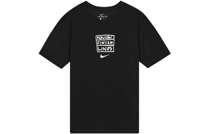 Nike Nike T Shirts Men's Crew Neck Moderate Straight Fit