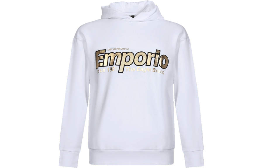 EMPORIO ARMANI Sweatshirt Men's White
