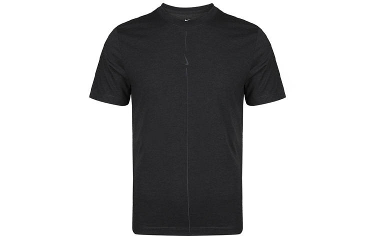 Nike Nike T Shirts Men's Black/Iron Gray Crew Neck Moderate Straight Fit