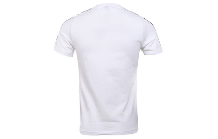 Adidas Adidas T Shirts Men's White Crew Neck Moderate Straight Fit