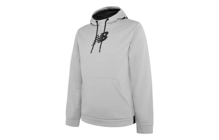New Balance New Balance Sweatshirts Men's Gray Hooded Moderate Regular
