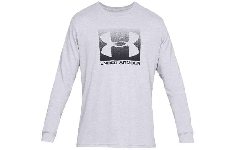 Under Armour Straight Fit Long Sleeved T Shirt Men's Modern Gray