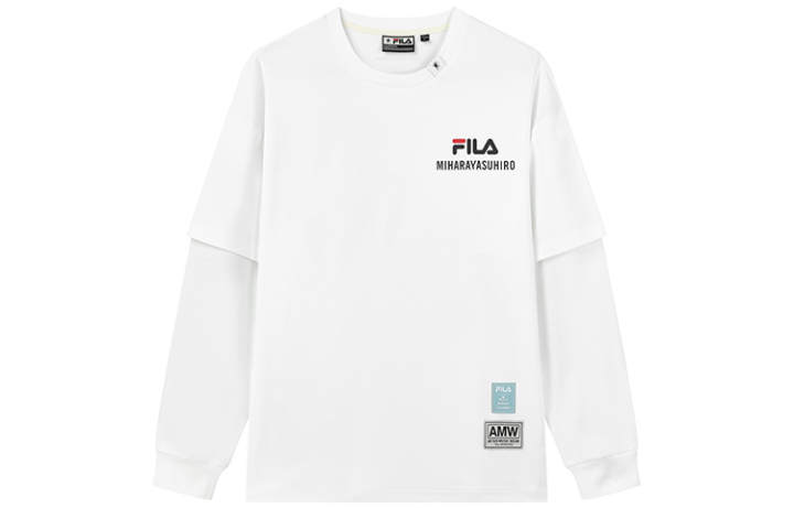 FILA FILA MIHARA YASUHIRO Collaboration Collection T Shirt Men's White