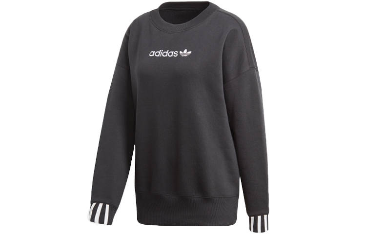 Adidas Originals Sweatshirts Women's Black Moderate Regular