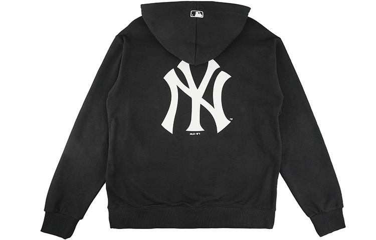 MLB MLB Sweatshirts Unisex Black Hooded Moderate Regular