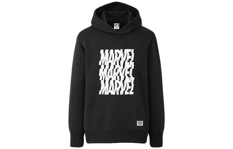 UNIQLO x MANWEI,LIANMINGKUAN Sweatshirt Unisex Parent Child Matching Outfit Black