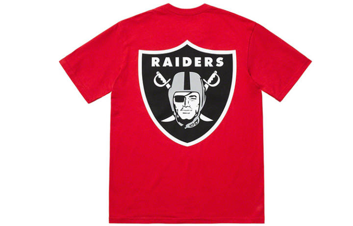 Supreme Supreme Nfl X Raiders X '47 Pocket Tee