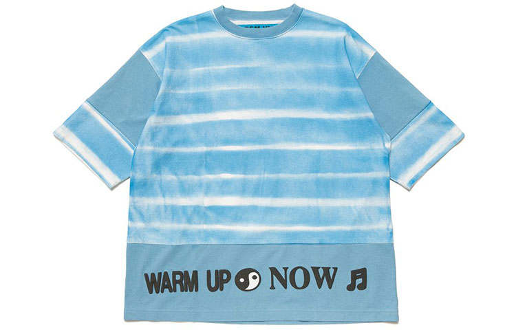 HUMAN MADE HUMAN MADE T Shirts Men's Blue Crew Neck Moderate