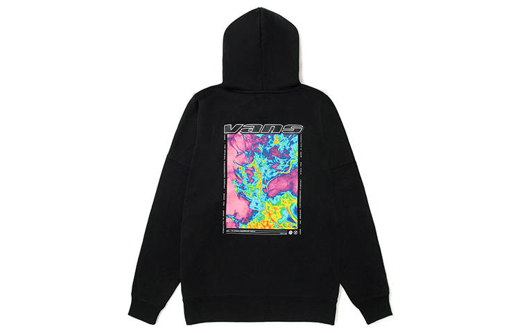 Vans Vans Sweatshirts Unisex Black Hooded Moderate Regular