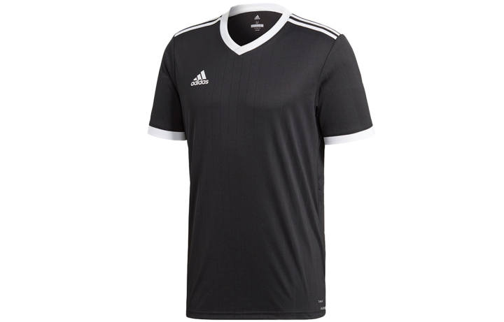 Adidas Adidas T Shirts Men's Black V Neck Moderate Straight Fit