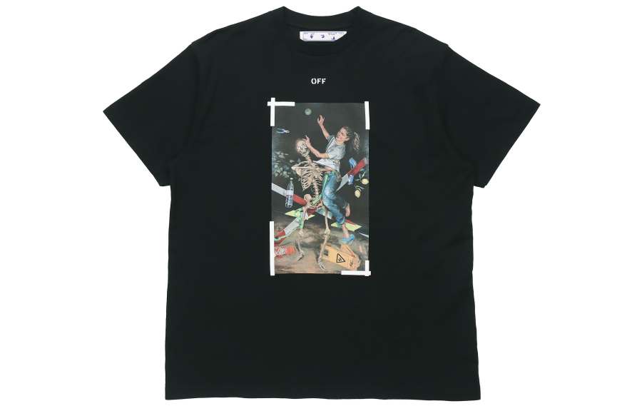 OFF-WHITE OFF WHITE Pascal Painting Print Tee