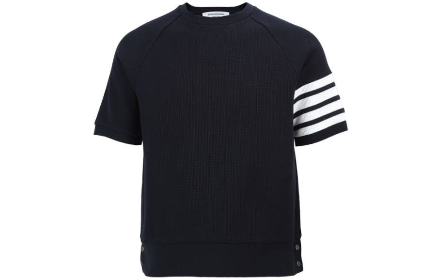 THOM BROWNE THOM BROWNE 4-Bar Short-sleeve Sweatshirt