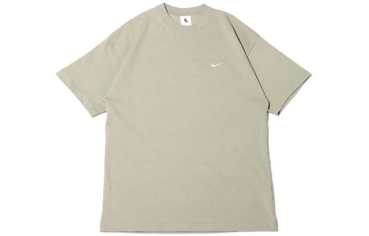 Nike Nike Drop Shoulder Sleeve T Shirt Men's Light Green Gray