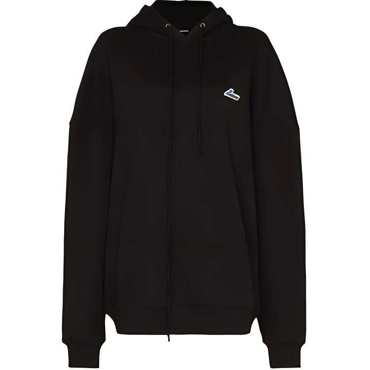 WE11DONE WE11DONE Wd Embroidered Logo Hoodie