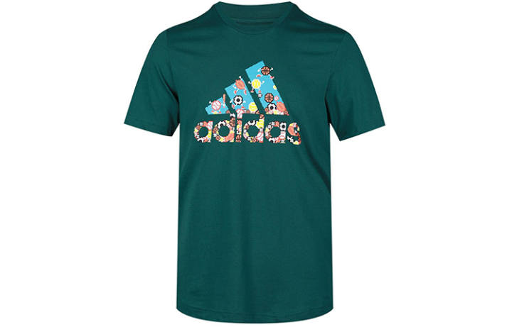 Adidas Adidas T Shirt Men's Forest Green