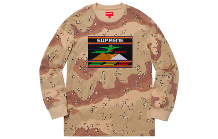 Supreme Supreme Needlepoint Patch L/S Top