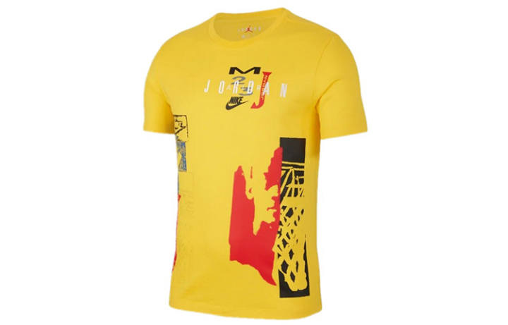 Jordan Jordan T Shirt Men's Amarillo Yellow
