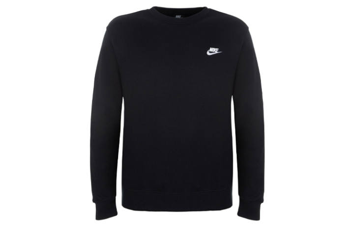 Nike Nike Sweatshirts Men's Black Crew Neck Moderate Regular