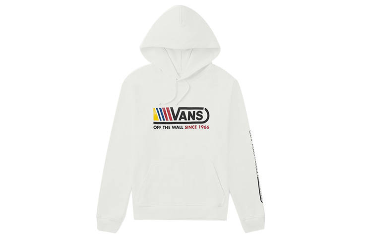 Vans Vans Sweatshirts Unisex White Hooded Moderate Regular