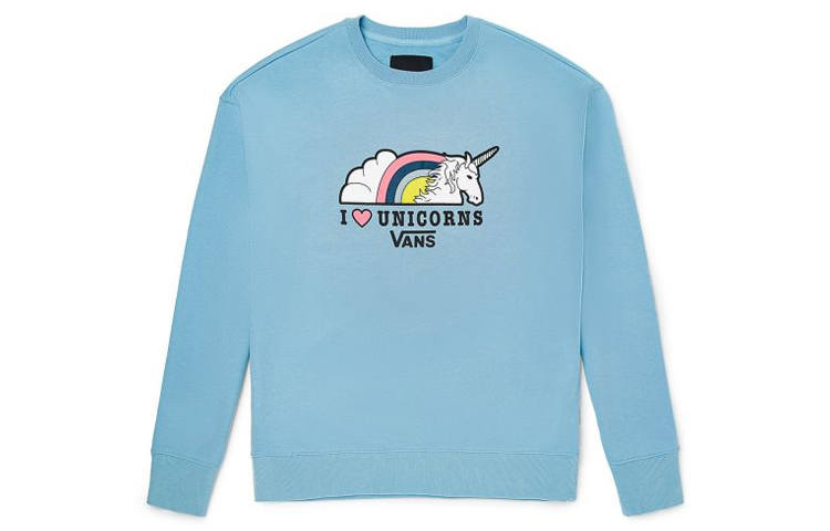 Vans Vans Sweatshirt Unisex Haze Blue