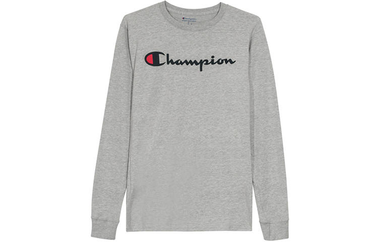 Champion Champion T Shirt US Version Unisex Gray