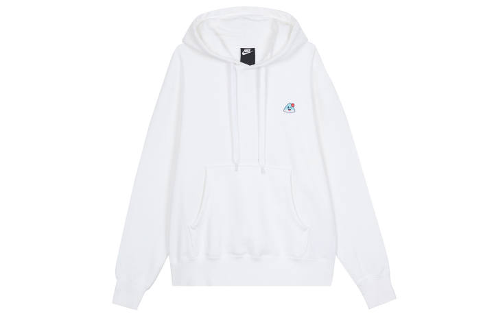 Nike Nike Sweatshirts Men's White Hooded Moderate Regular