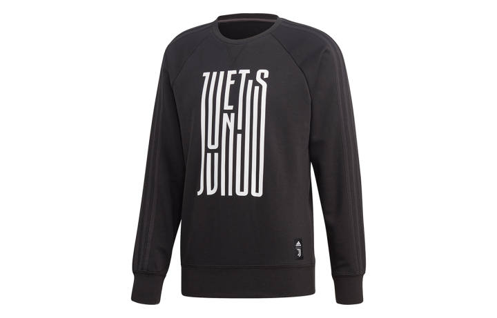 Adidas Adidas Sweatshirts Men's Black Crew Neck Moderate Regular