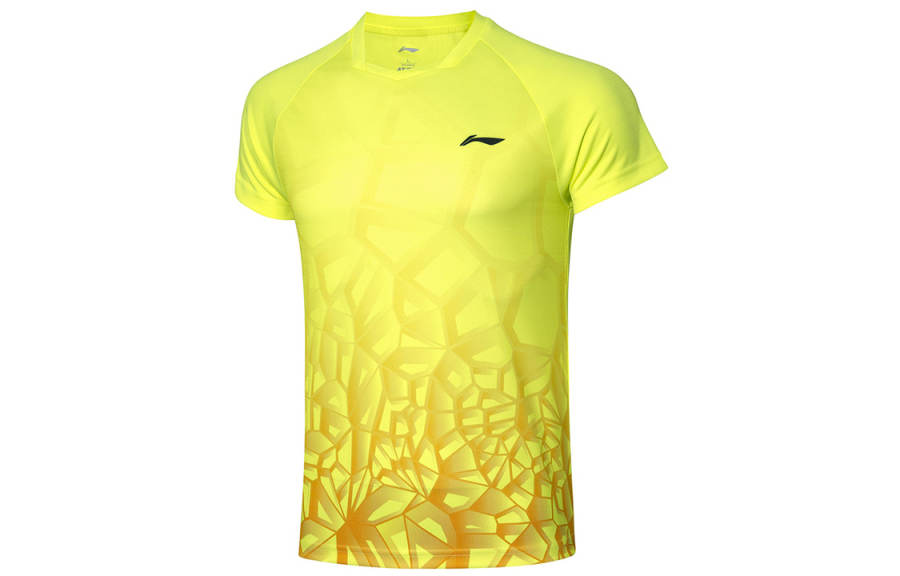 Li-Ning Li Ning T Shirt Men's Fluorescent Bright Green