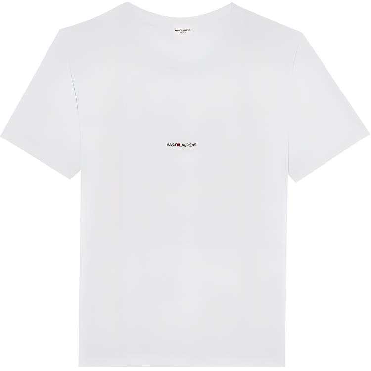SAINT LAURENT Logo Rive Gauche T shirt