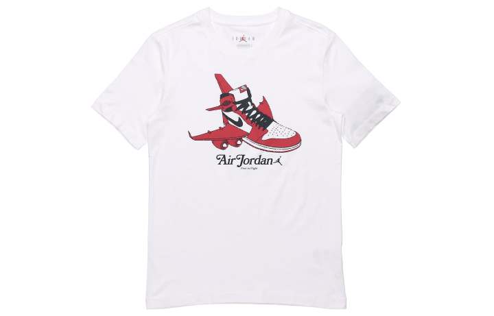 Jordan Jordan T Shirts Men's White Crew Neck Moderate