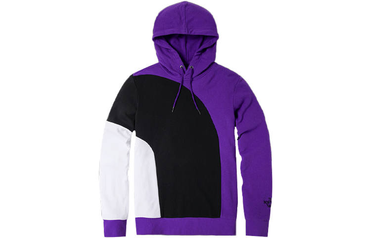 THE NORTH FACE Sweatshirts Unisex Purple Hooded Moderate Regular