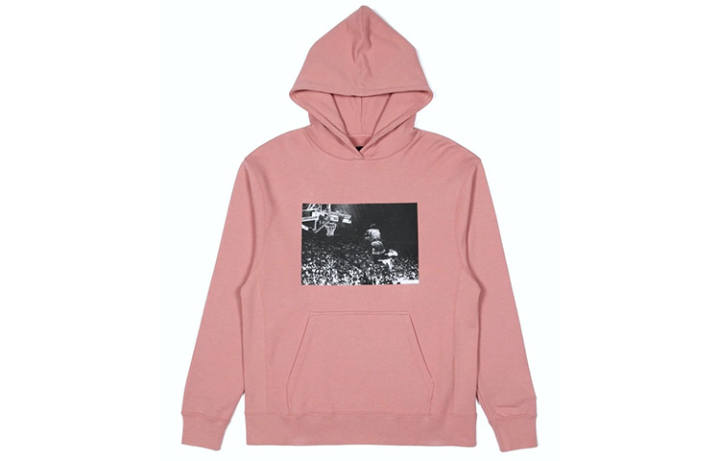 Jordan Jordan X Union Jordan X Union Sweatshirts Men's Pink Hooded Moderate Regular