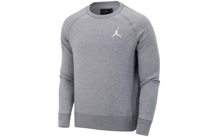 Jordan Jordan Sweatshirts Men's Gray Crew Neck Moderate Regular