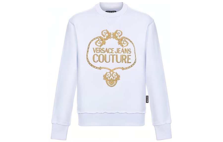 VERSACE JEANS COUTURE Sweatshirt Men's White