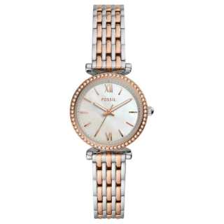 FOSSIL Wrist Watches Quartz Movement Stainless Steel Strap 28mm Mother of Pearl Color Watch Dial Women's Watch