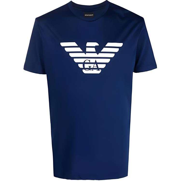 Emporio Armani Logo Printed Crewneck T-Shirt