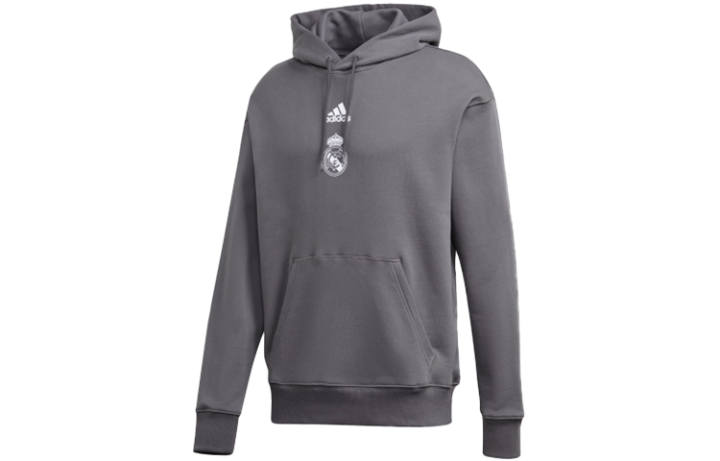 Adidas Adidas Sweatshirts Men's Light Gray Hooded Moderate Regular