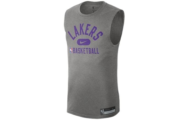 Nike Nike T Shirt Lakers Team Men's Gray
